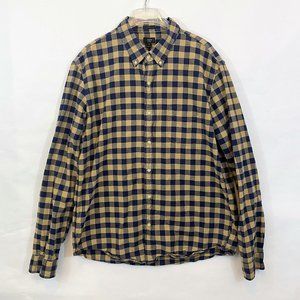 J Crew BUD Slim Fit Oxford Shirt LS Checked